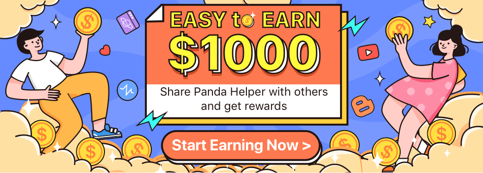 share Panda Helper with your friends