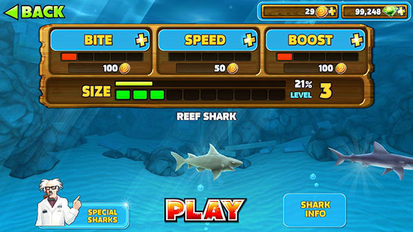 Hungry Shark Evolution Unlimited Gems