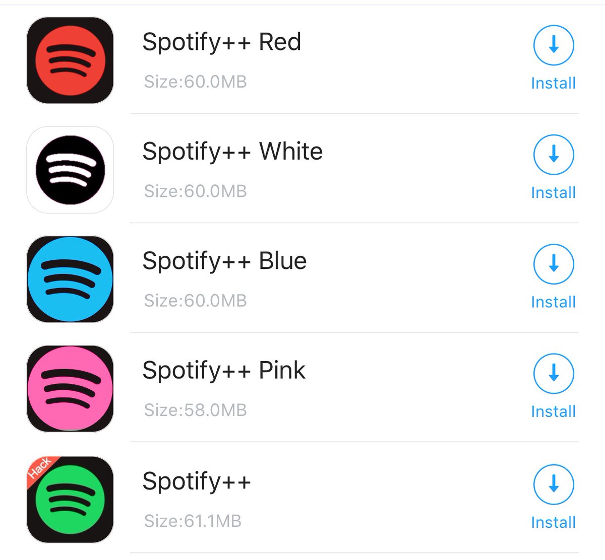 Spotify Pink Apk