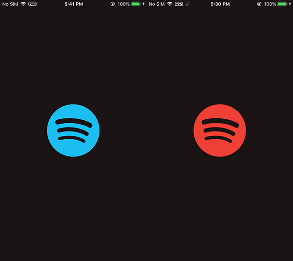 Spotify blue icon apk play store