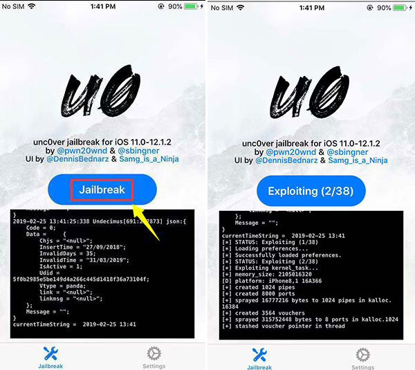 unc0ver jailbreak iOS12
