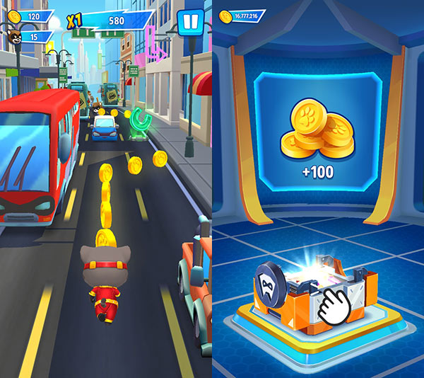 Download Talking Tom Hero Dash Hack For Unlimited Money