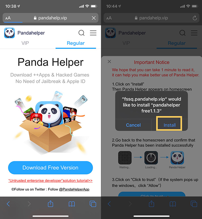 Tutorial: How To Install Panda Helper On iOS 13?