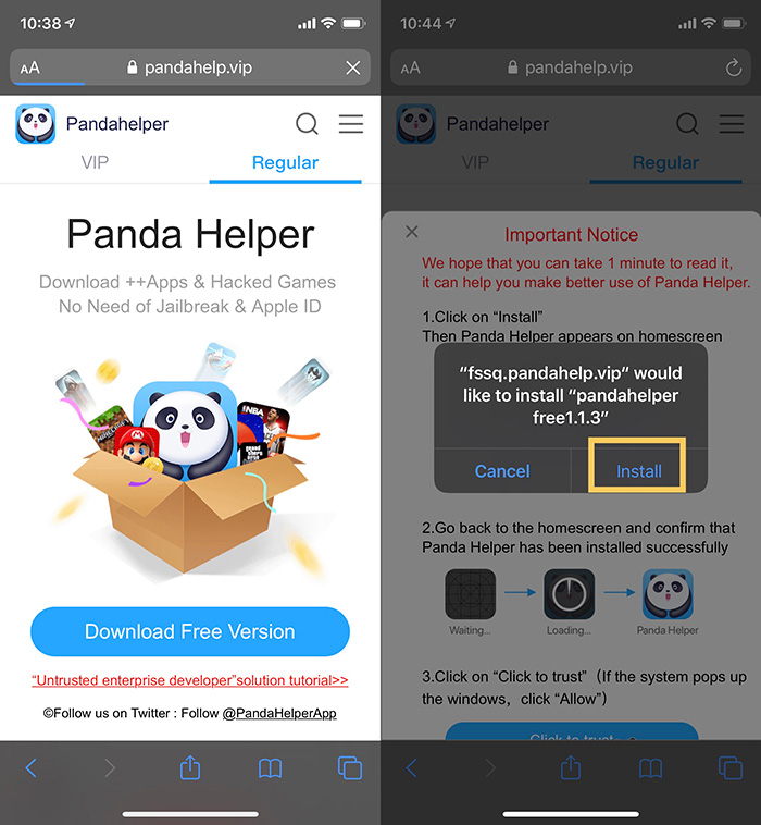 Panda Helper Vip Free Ios 13