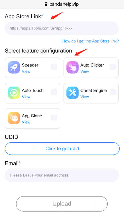 4-Enter-App-Store-link-and-select-feature-configuration