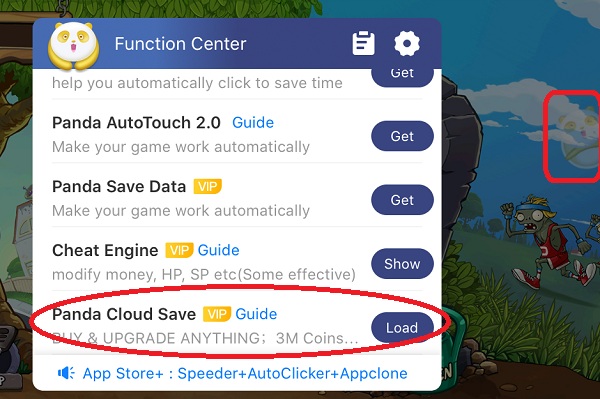 2-Panda-Cloud-Save-is-on-a-floating-icon