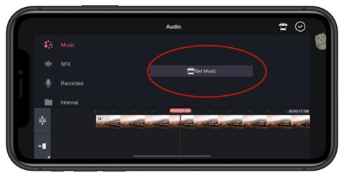 How to add music to the KineMaster  hack on ios15