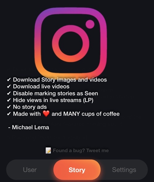 instagram story download app ios