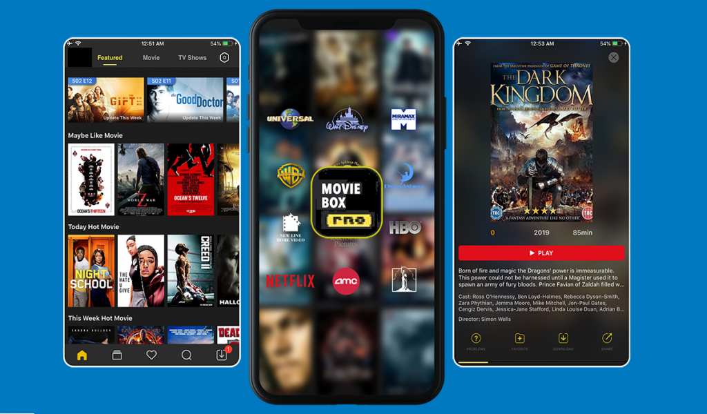 MovieBox-Tweaked apps Features