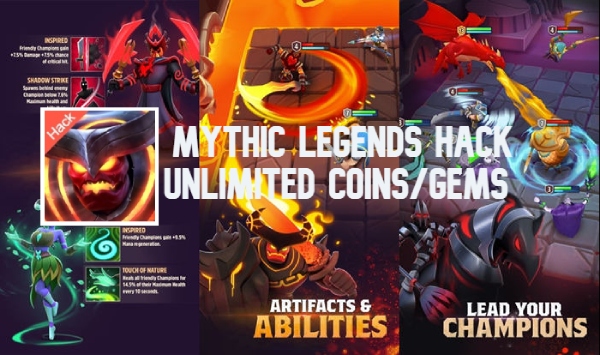 Download Mythic Legends Hack Unlimited Coins Gems and More on iOS 15