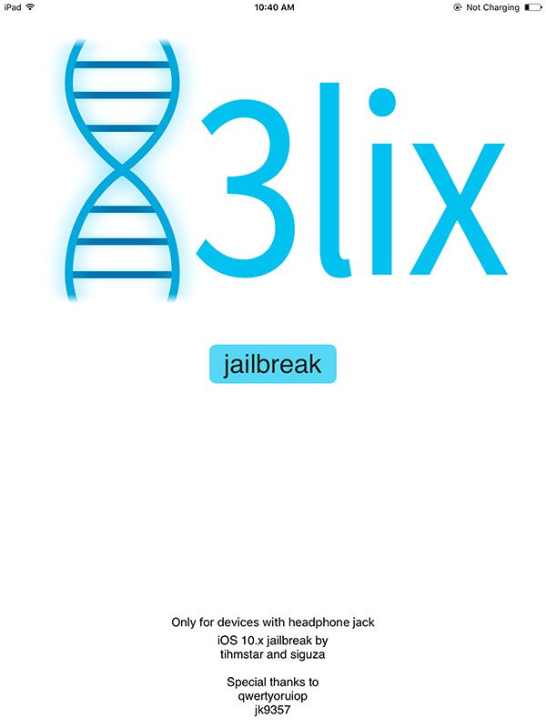 use Double H3lix jailbreak iPhone