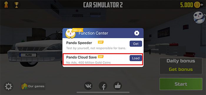 Car Simulation 2 Cloud Save 1