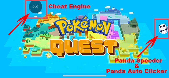 Check out Pokemon Quest Mod With Cheat Engine