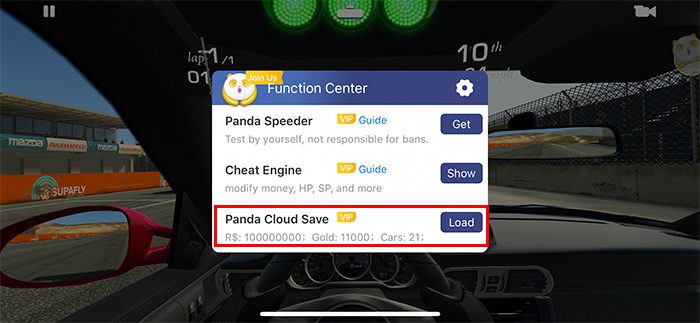 Real Racing 3 Panda Cloud Save 2