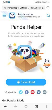 Download Panda Helper Android