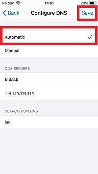 add other DNS servers