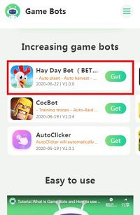 Get Hay Day Bot
