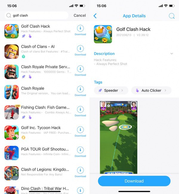download Golf Clash Cheats With Perfect Shot free