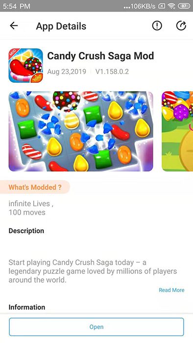 Download Candy Crush Saga Mod on Panda Helper