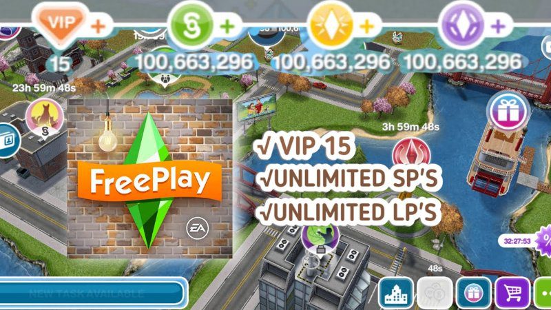 cheat for The Sims FreePlay