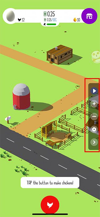 use Auto Clicker in Egg Inc