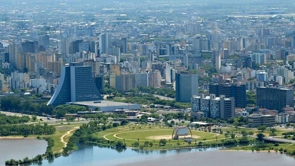 Porto Alegre Brazil, a famous hotspot for Pokemon Go