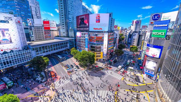 Best Pokemon Go Locations is Shibuya, Tokyo, Japan