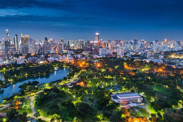Spoof to Lumpini Park in Bangkok, Thailand, for a Forest-like Pokemon Go experience