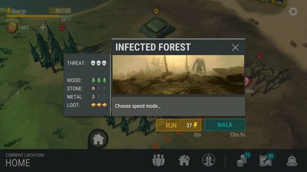 Last Day On Earth Infected Forest