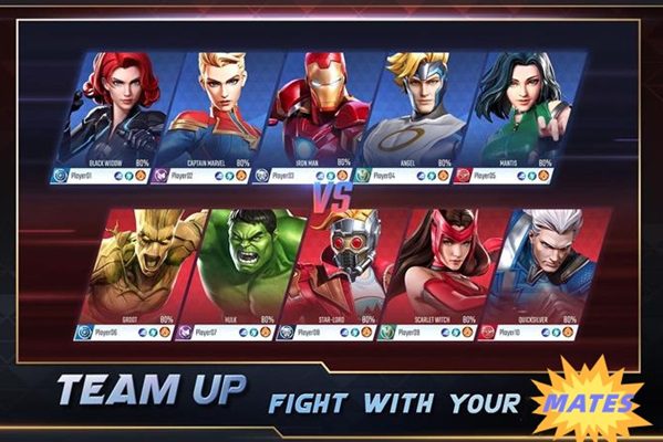 Marvel Contest Of Champions team up