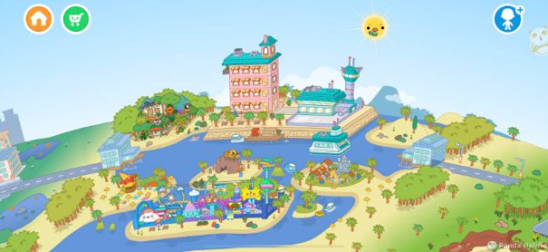 Omelette Islands in Toca Life