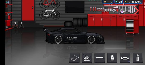 fastest car in pixel car racer The Aventador LP700-4