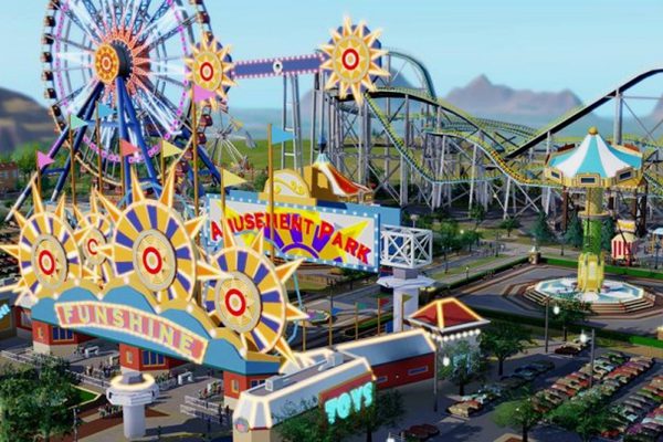 SimCity Amusement Park set