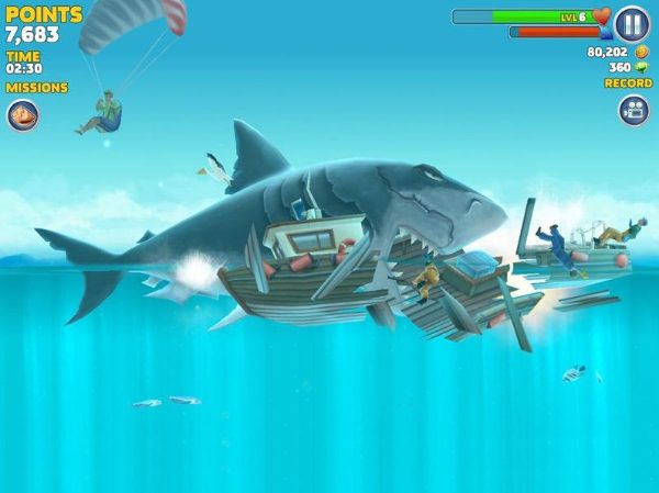 hungry shark evolution hacks iphone