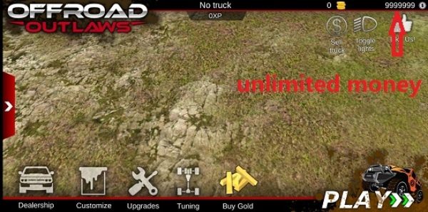 Offroad Outlaws cheats