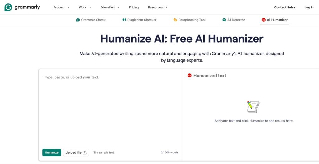 Grammarly AI Humanizer
