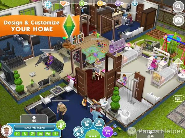 La Sims Freeplay jeu 01