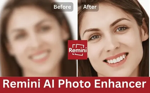 comparación de fotos, Remini AI Photo Enhancer