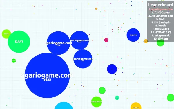 Agar.io controls